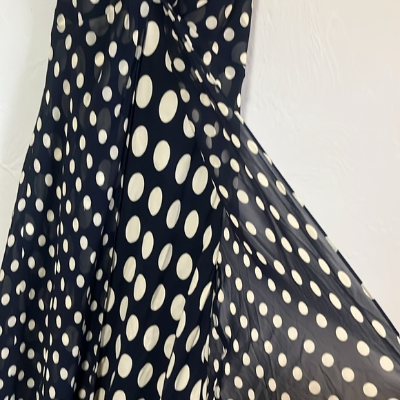 Size 8 100% Silk Shell - INC International Concept long dress - Picture 4 of 7